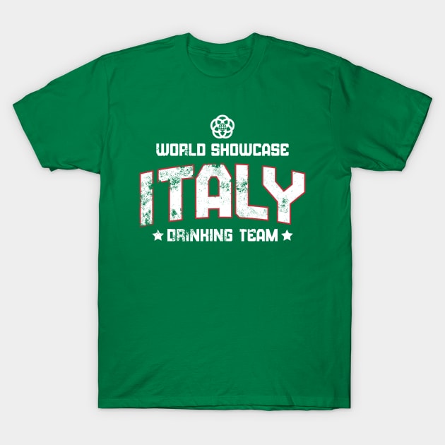 World Showcase Drinking Team - Italy T-Shirt by Merlino Creative